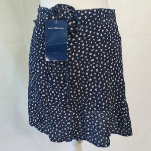 BRANDY MELVILLE FLORAL WRAP SKIRT